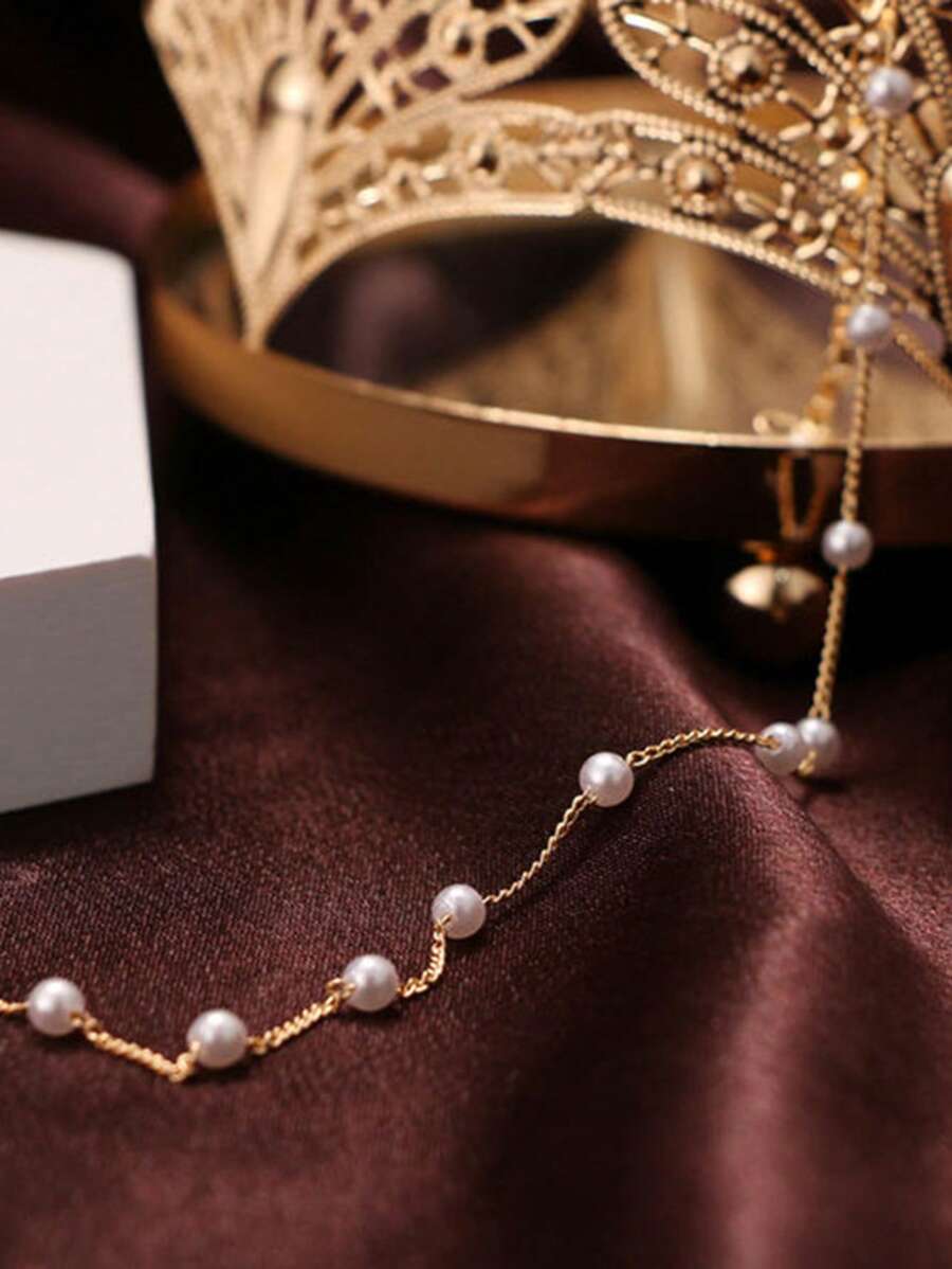 Colar Feminino com Pérolas – Estilo Moderno e Sofisticado