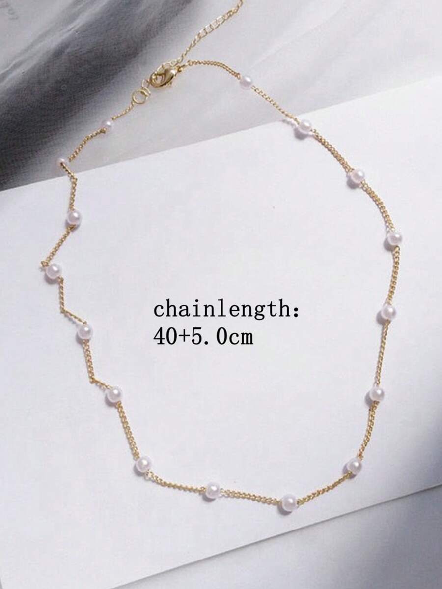 Colar Feminino com Pérolas – Estilo Moderno e Sofisticado