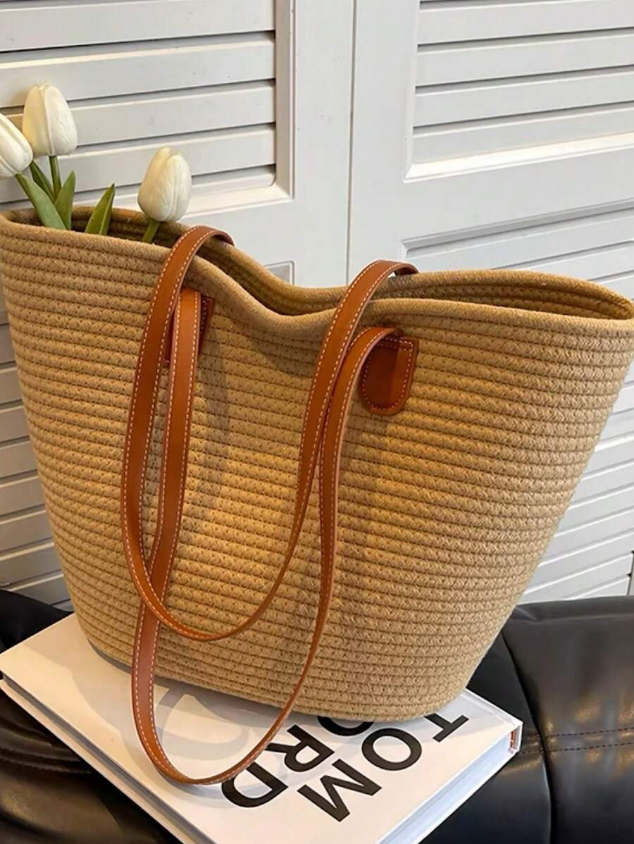 Bolsa de Palha Moderna – Moda Praia