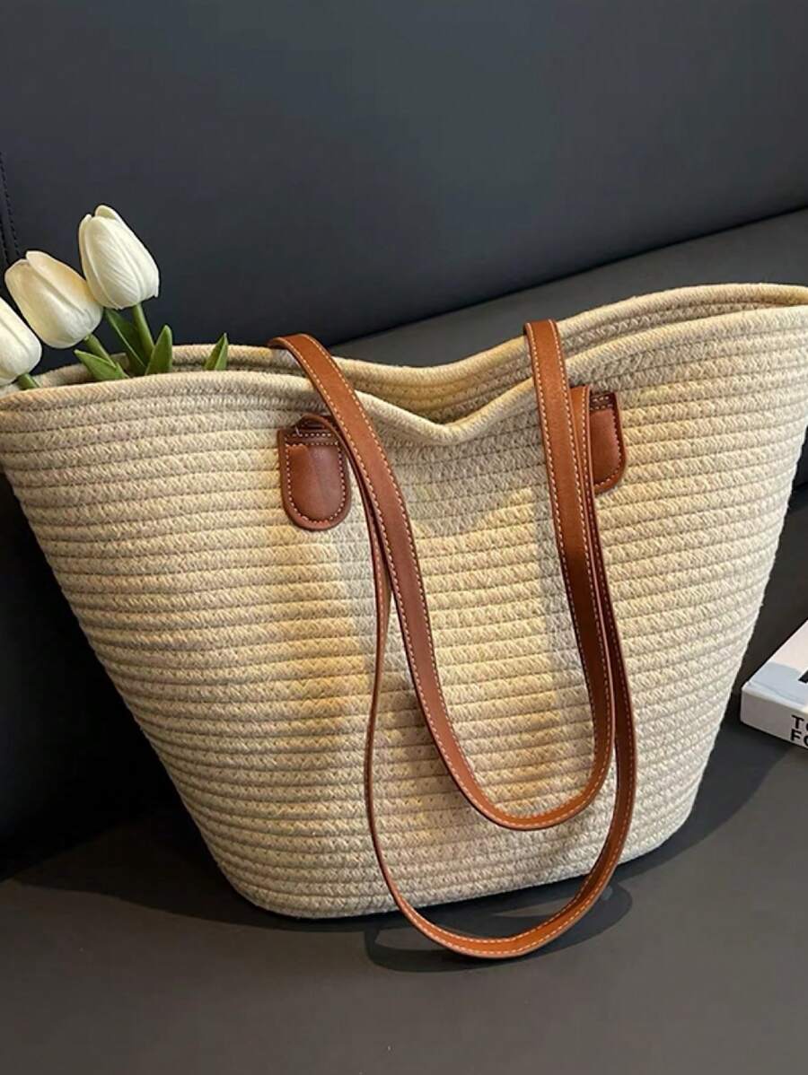Bolsa de Palha Moderna – Moda Praia