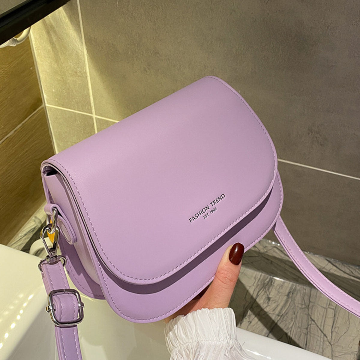 Bolsa Feminina Texturizada – Pequena, Versátil e Elegante