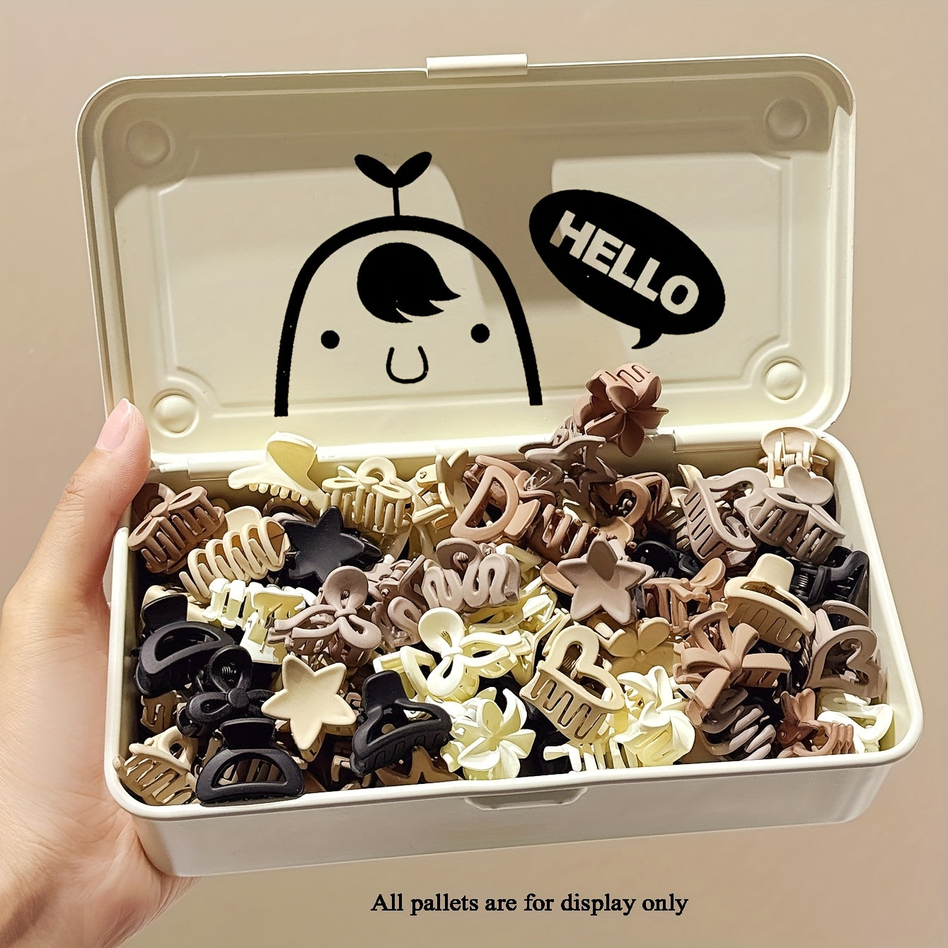 Presilhas de Cabelo Aleatórias – Perfeitas para Dia a Dia e Festas